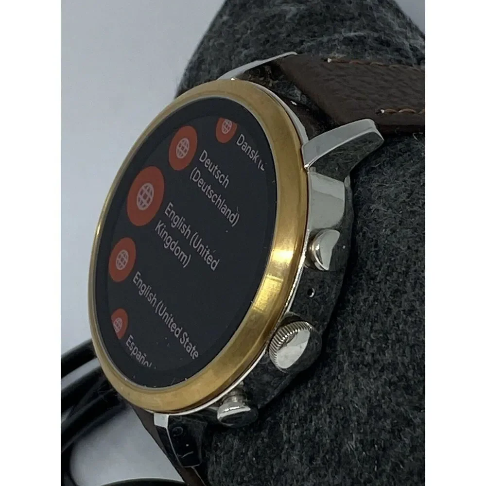 Fossil Gen 4 Authentic Digital Dial Smart Watch Custom Band FTW6016 CR129